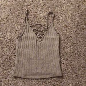 NEVER WORN!! American Eagle crop tank top
